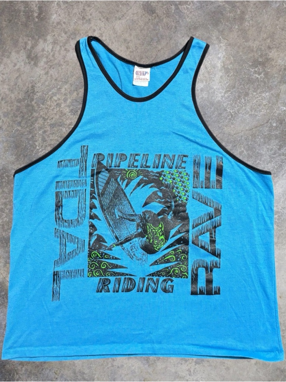 Vintage 90s Pipeline Hawaii Surf Tank Top